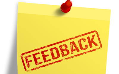 Feedback is a gift – so try and be grateful.